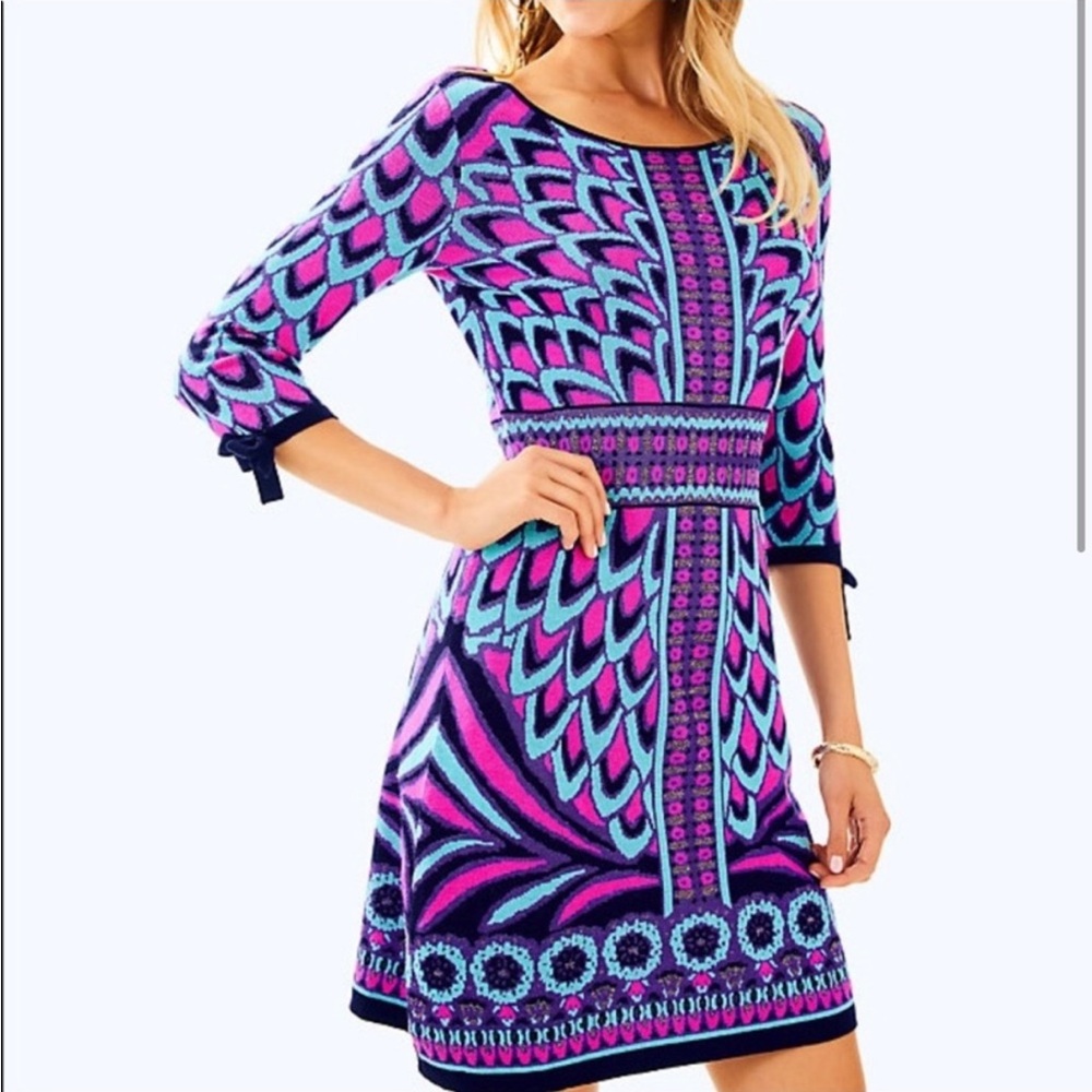 NWT Lilly Pulitzer Escala Sweater Dress Sz Small